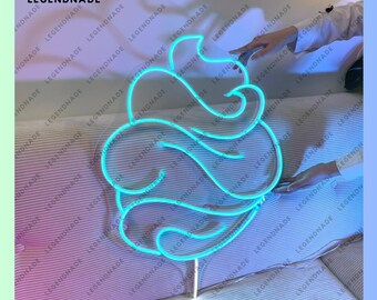 Cotton Candy Neon Sign, Candyfloss Led Sign, Candy Stick Led Light