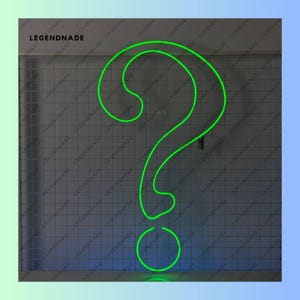 Question Mark Neon Sign, Question Mark Led Sign, Question Mark Led Light, Question Mark Neon Light, Question Mark Wall Art, Home Decor