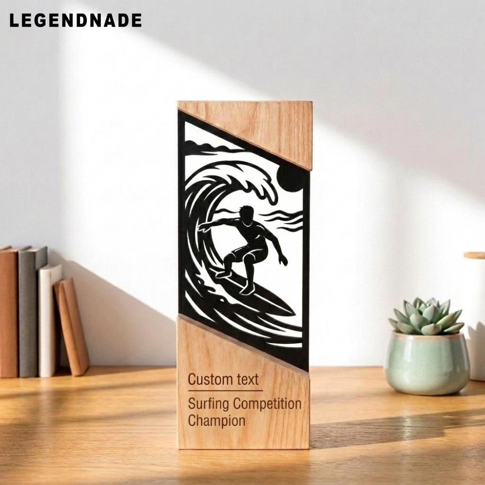Surfing Trophy - Etsy