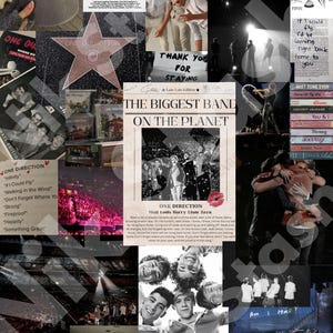 [One Direction] ワンダイレクション 直筆サイン入り 缶ケース One Direction] ワンダイレクション 直筆サイン入り 缶ケース