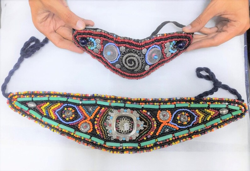 Moroccan Belt - Braided mid flower