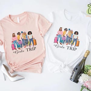 Girls Trip Matching Shirt: Bachelorette Party Travel Tee