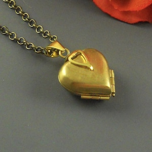Photo Heart Necklace Pendant   Four Photo  Folding Locket Clover Locket Weddings Brides Bridesmaids Gift For Her Family