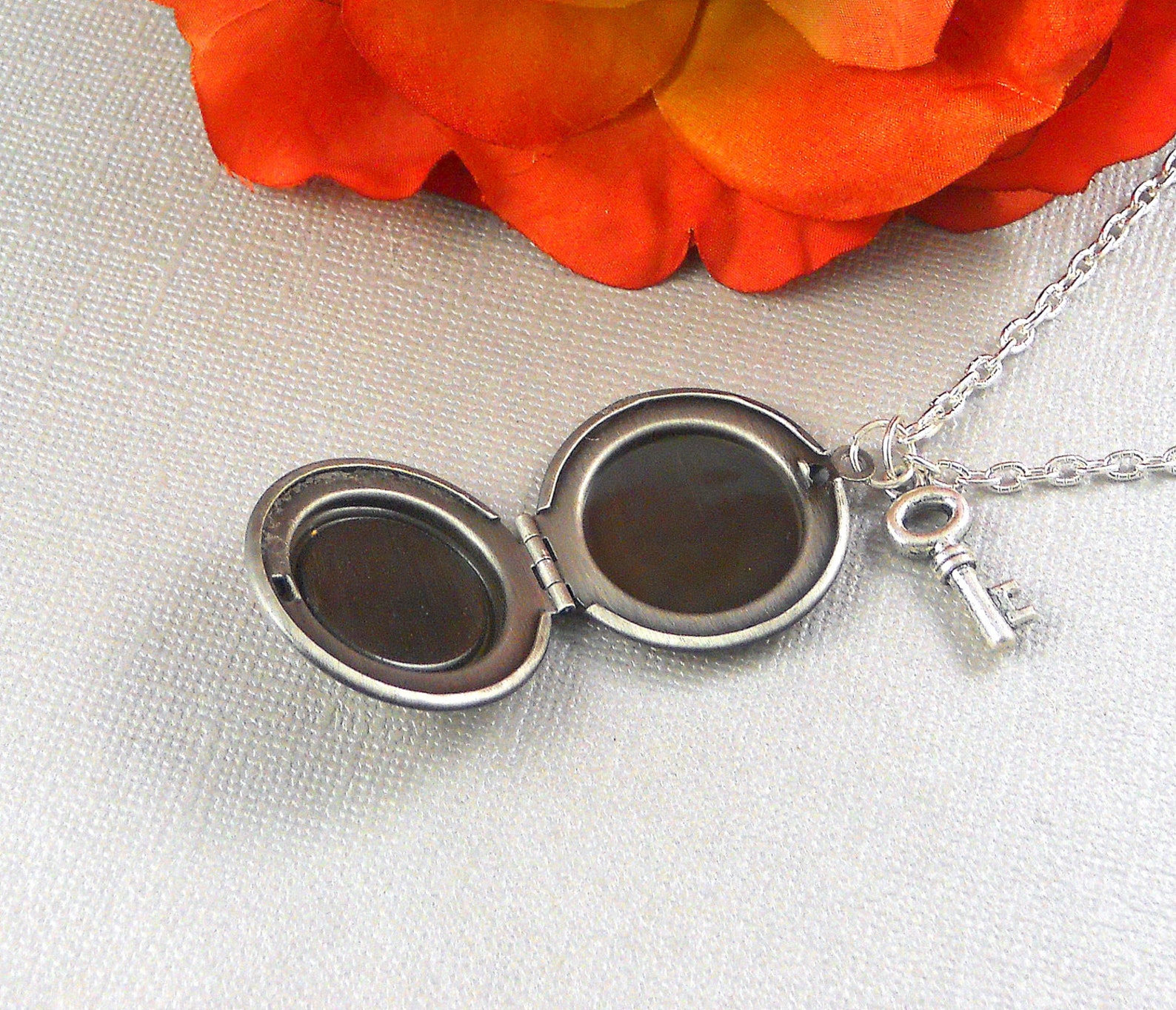 Silver Key Lock Locket Silver Locket Key Lock Key Locket Etsy