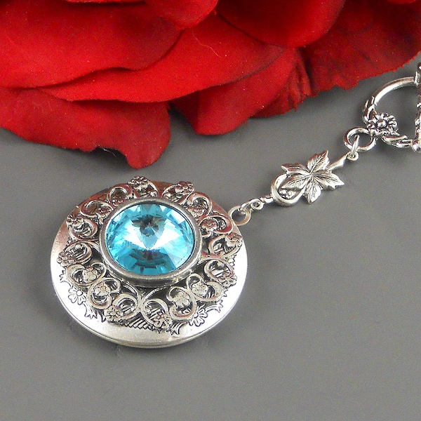 Birthstone Locket Etsy