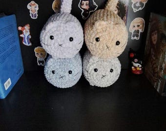 Gehäkelte Laibkatze als Plüschtier / Handgefertigtes Plüschtier / Amigurumi-Laibkatze