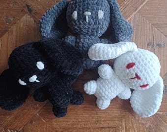 Gehäkeltes Kaninchenplüsch/Amigurumi-Kaninchen