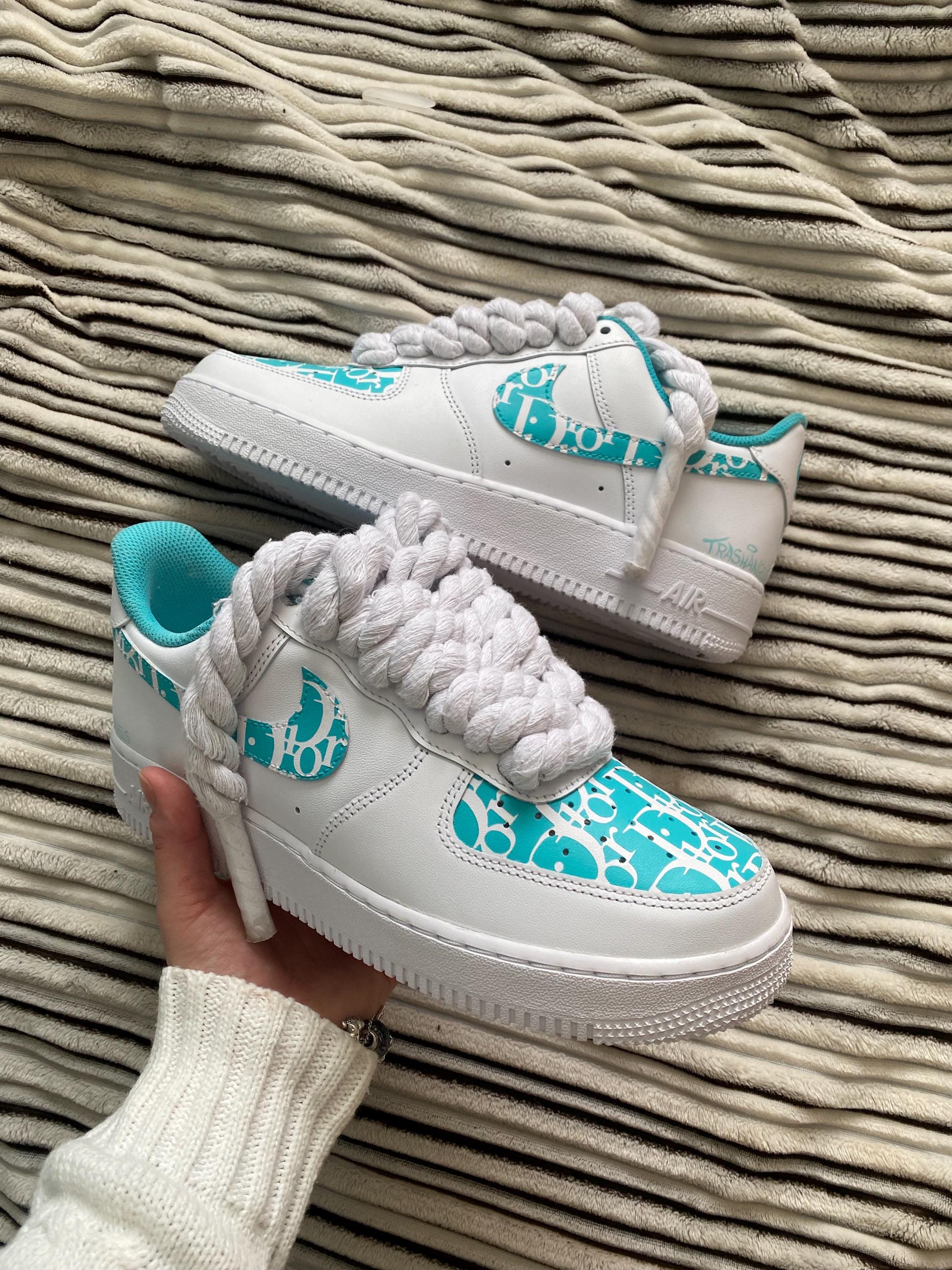 Nike Air Force 1 Dior X Meet The Woo King Of New York 12 Mens Sneakers Custom Air Force 1 x Dior custom ? #shoes #sneakers #dior #nike  main image 3