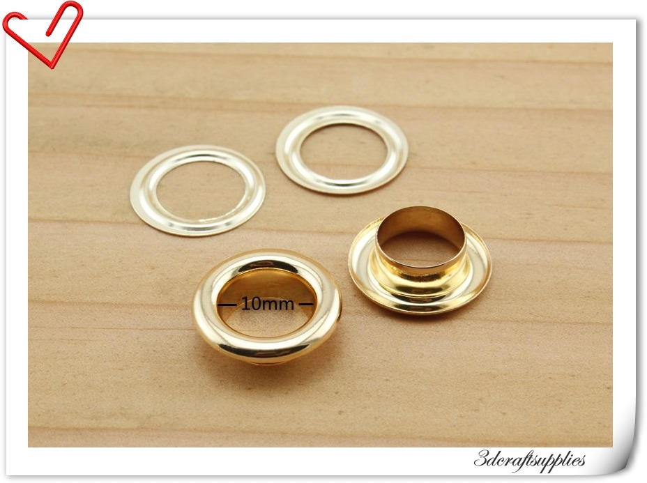 60 Pcs of 10mm 3/8 inch gold eyelets make from copper G86 Etsy