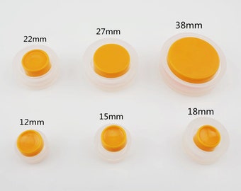 12mm,15mm, 18mm, 22mm,27mm, 38mm self cover buttons Assembly tool