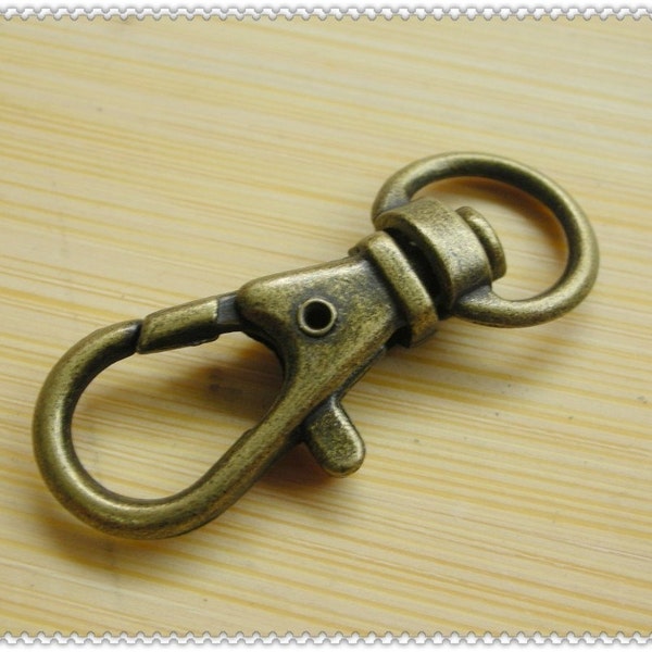 25pcs 3cm(length)x1cm(eyesize) hooks anti bronze