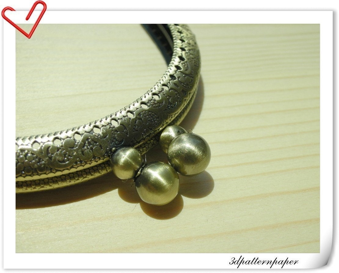 purse frame handbag hardware Bag frame purse making8.5cm Etsy