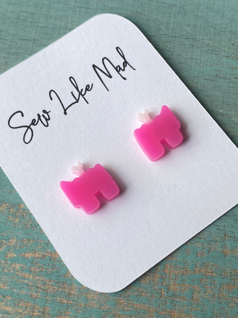 Stud earrings Dead Highly Sus Custom Handmade Resin Earrings Among Us FREE SHIPPING