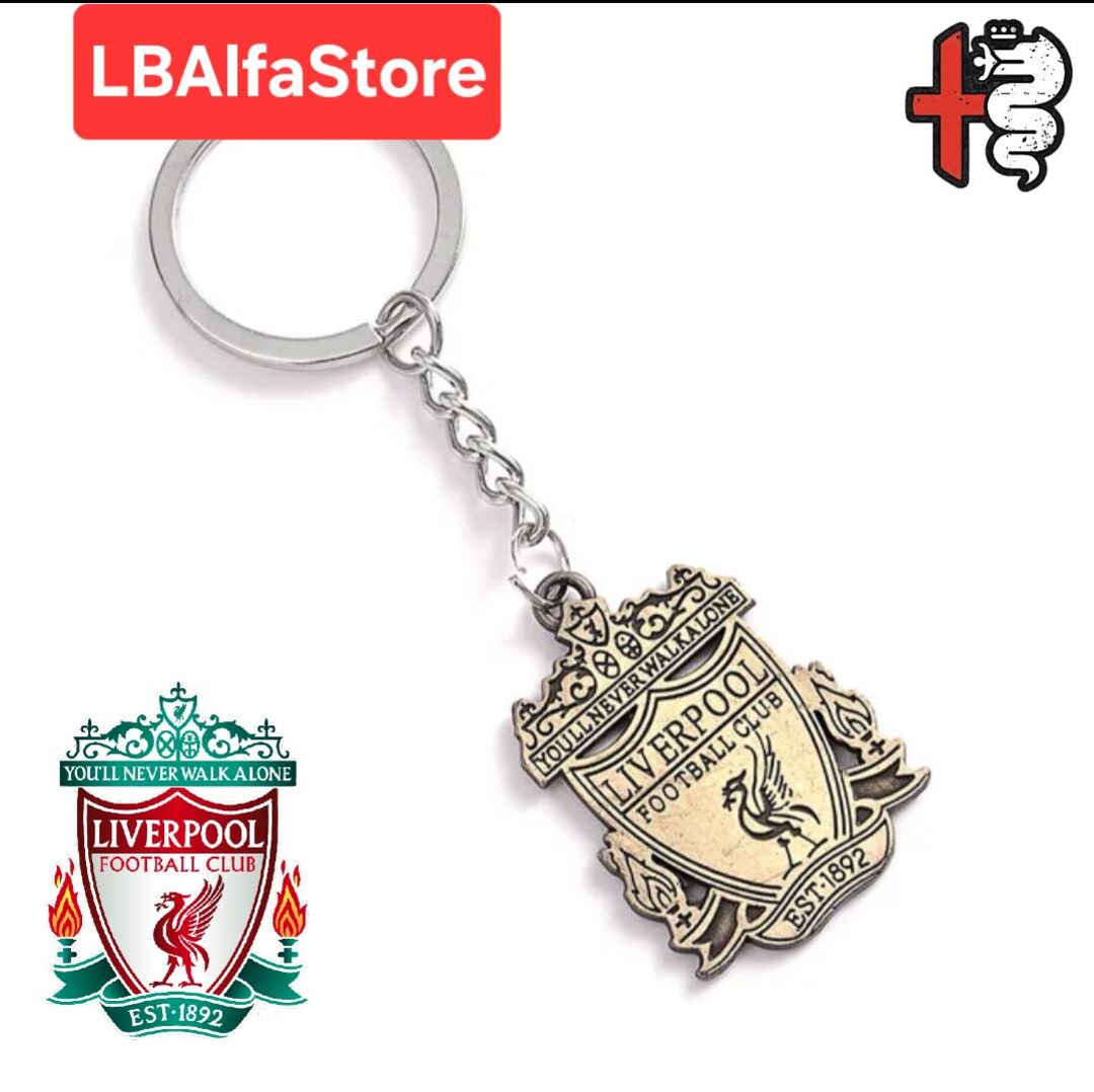 Liverpool Football Club Metal Keychain/keyring - Etsy