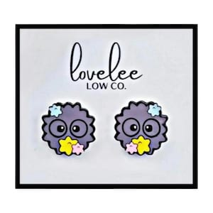 Soot Sprite Stud Earrings Anime Earrings Anime Lover Hypoallergenic For Sensitive Ears