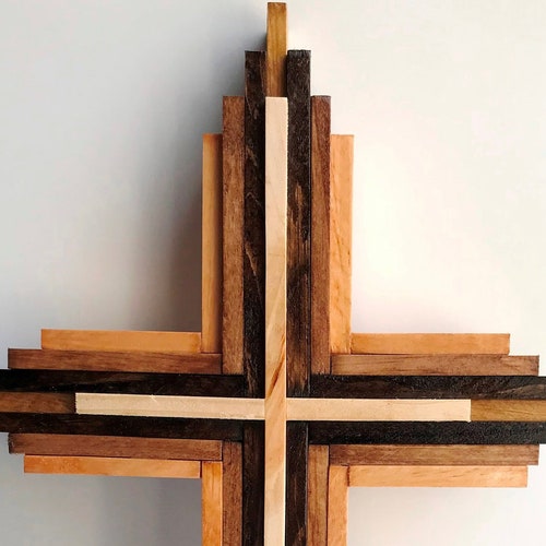 Organic Cross RATTLE a Natural Wooden Baptismal Gift for Boy Etsy