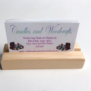 Business Card Holder Wood Business Card Holder Wooden Desktop Business Card Holder Wooden Business Card Display
