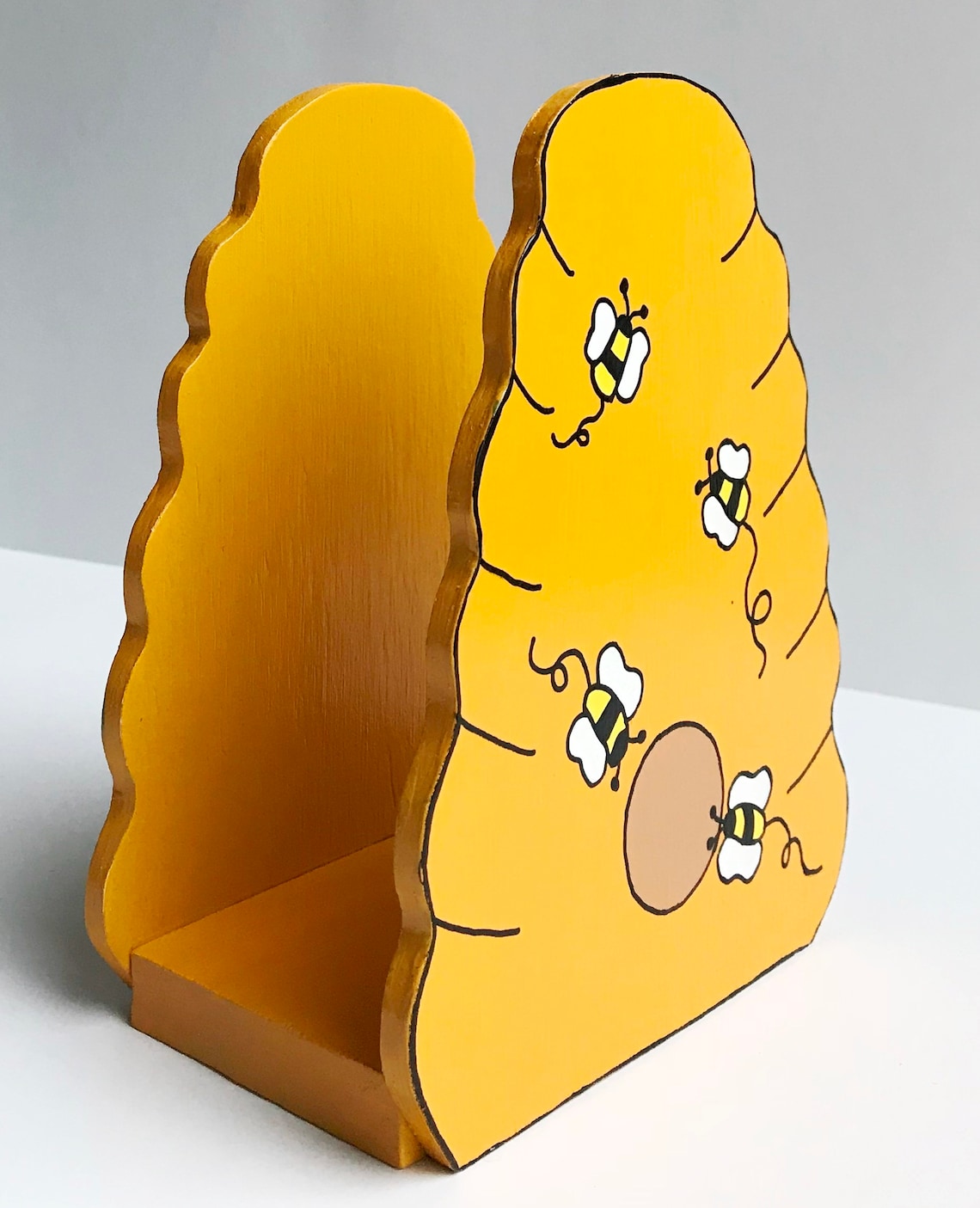 Honey Bee Napkin and Paper Towel Holder Set Honeybee Paper Etsy