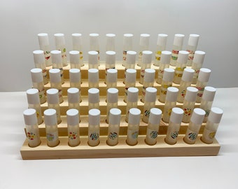 Lip Balm Tube Holder Lip Balm Display Wooden Multi Level Lip Balm Display Holder Wood Lip Balm Holder Display 5 Tiers