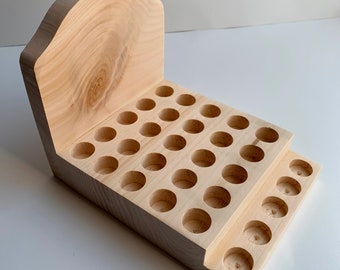 Rollerball Bottles Roll On Bottle Wood Display Wooden Essential Oil Holder Roll On  Multi Level Wood Display Sample Level Rollerball Bottles