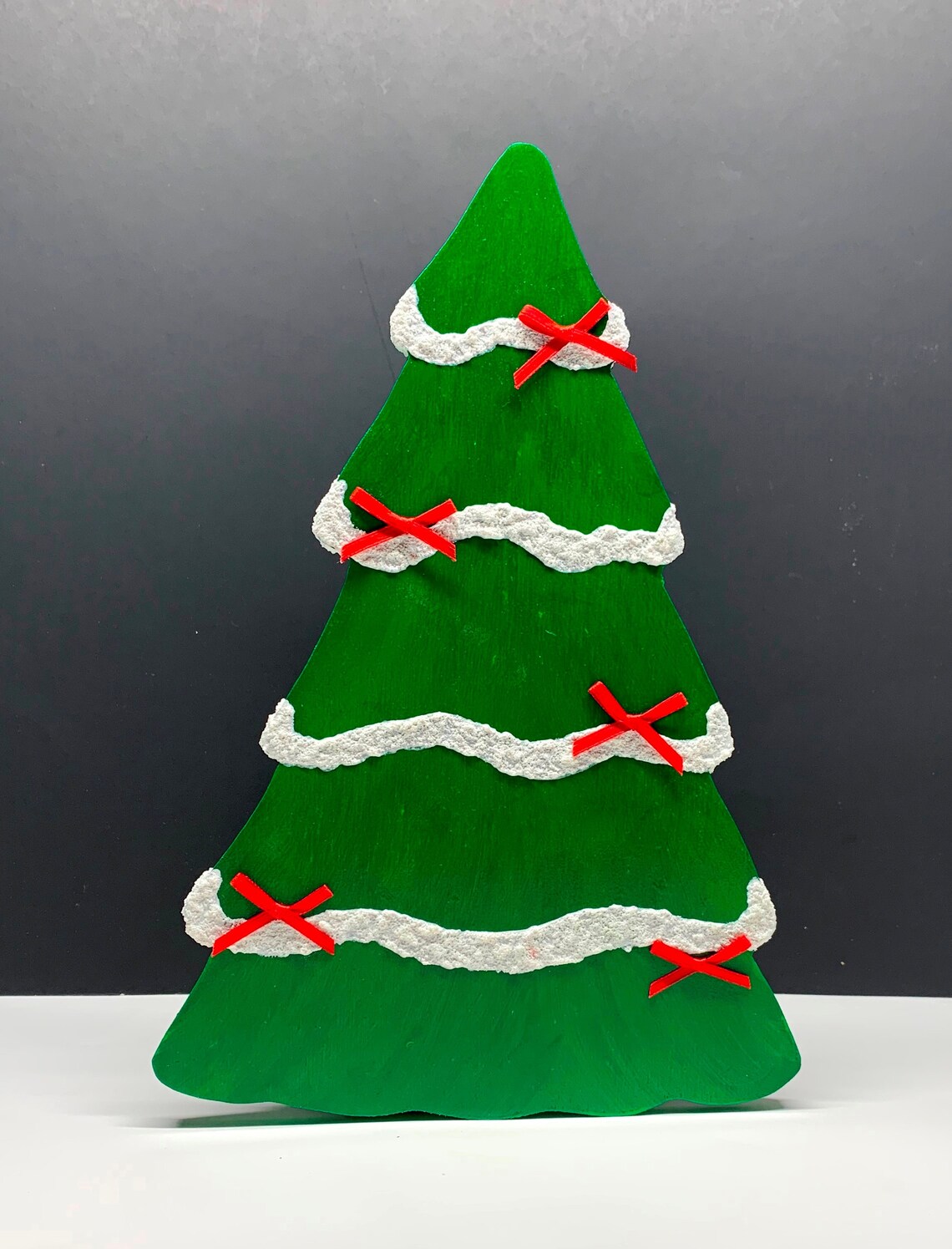Christmas Tree Paper Towel Holder Evergreen Winter Holiday Etsy