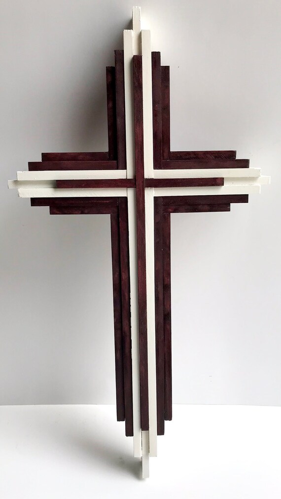 Layered Wooden Cross