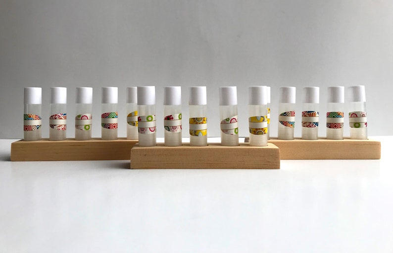 Lip Balm Display Wooden Lip Balm Tube Display Lip Balm Strip Etsy