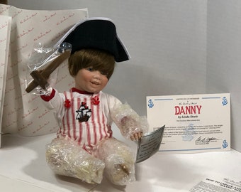 Vintage Danny Porcelain Doll