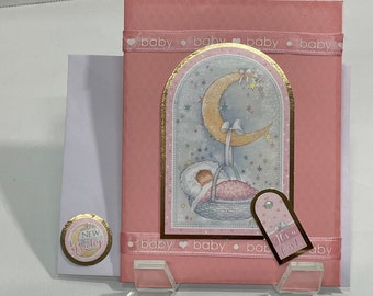 It's a Girl New Baby Card