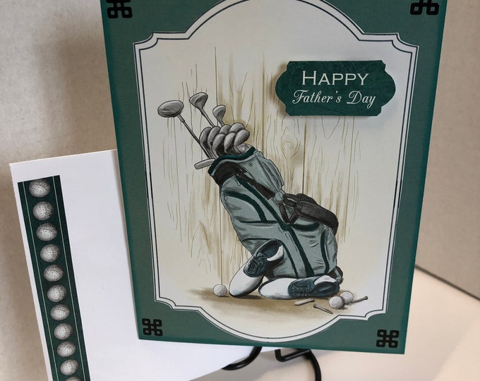 Featured listing image: Father's Day Card - Golfer
