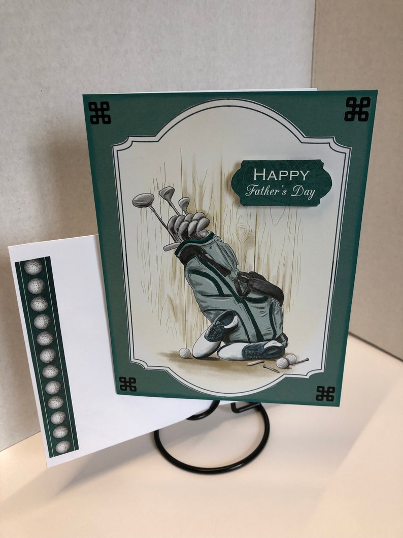 Father's Day Card  Golfer image 0