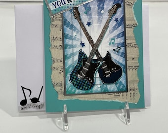 Rock and Roll Birthday Card