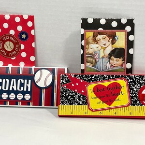 Teacher or Coach Unique Gift Card Holder