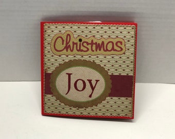 Christmas Card/Keepsake/Mini-Album/Gift