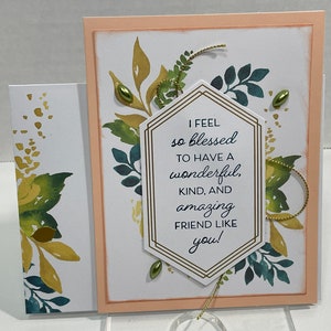 Thank You Friendship Card