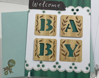 Welcome New Baby card