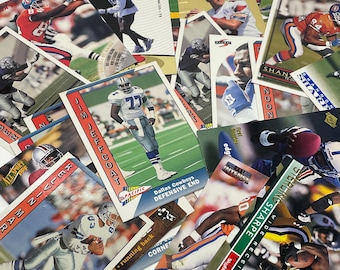 Vintage Football Cards for Junk Journaling, Collage, Scrapbooking