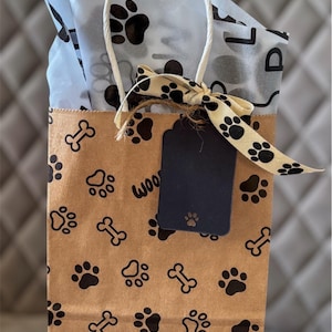 Borsa da festa per cani marrone