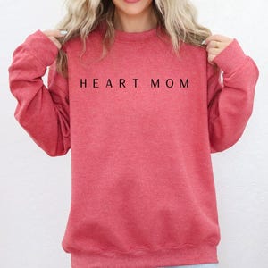 Heart Mom Sweatshirt Heart Surgery CHD Awareness Heart Warrior Mama Sweatshirt CHD Gift Congenital Heart Defect Heart Walk Sweatshirt