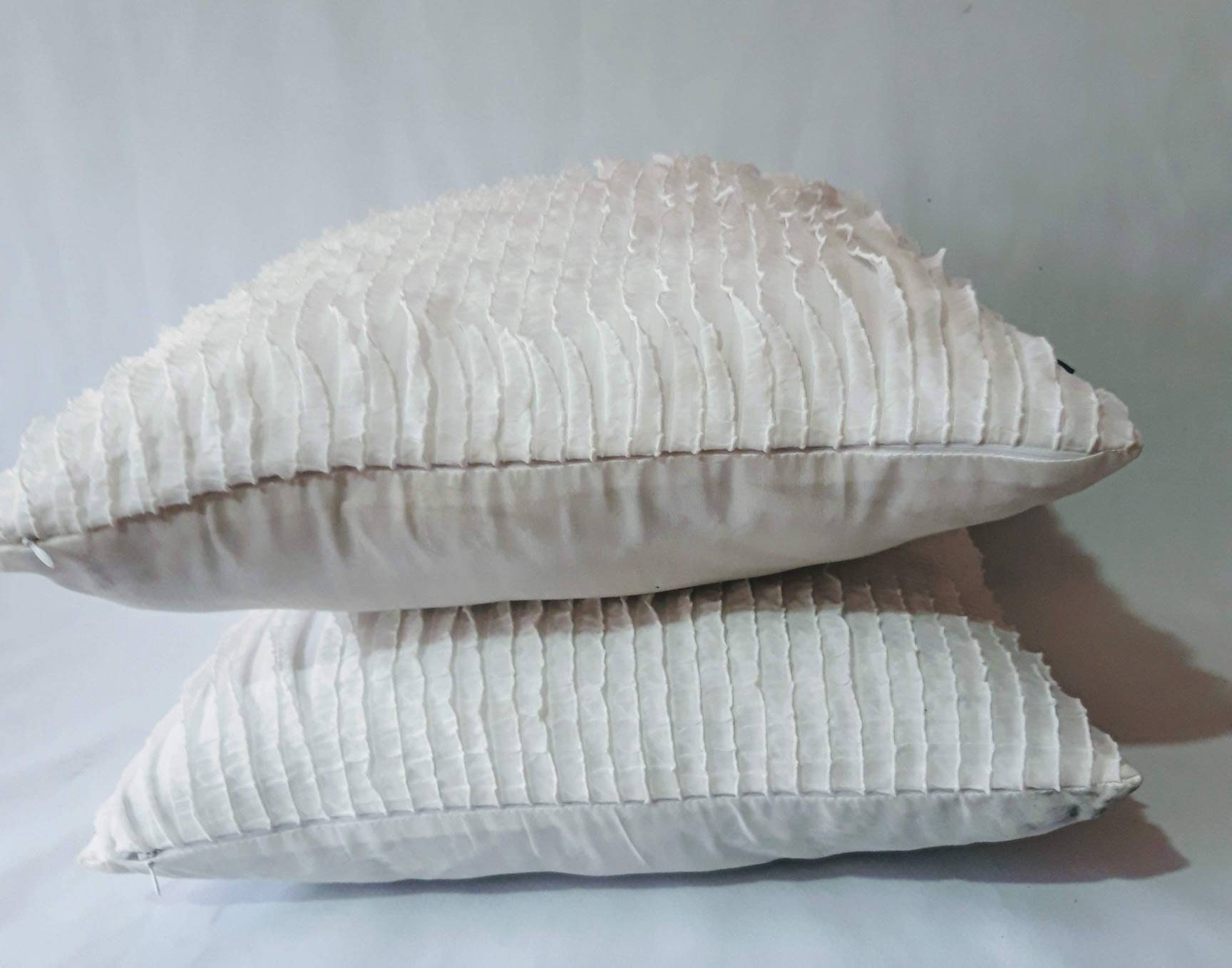 Off White Cushion Cover Textured Pillow Rustic Pillow. Kids Etsy