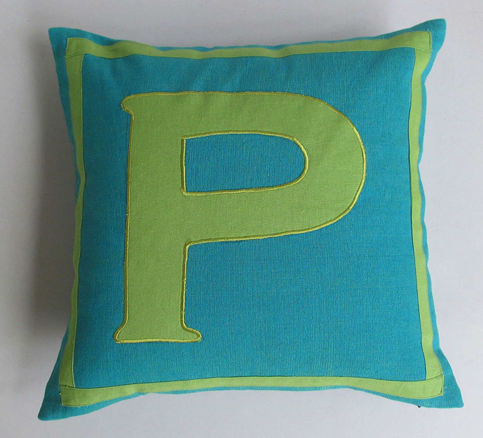 Custom made monogram pillow covers initial pillows letter Etsy