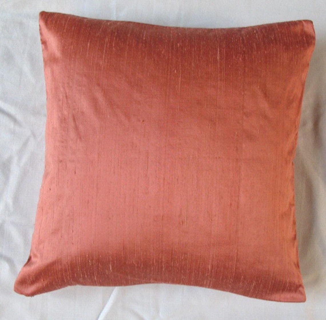 Peach Orange Cushion Cover 16 Inch Decorative Throw Pillow Etsy