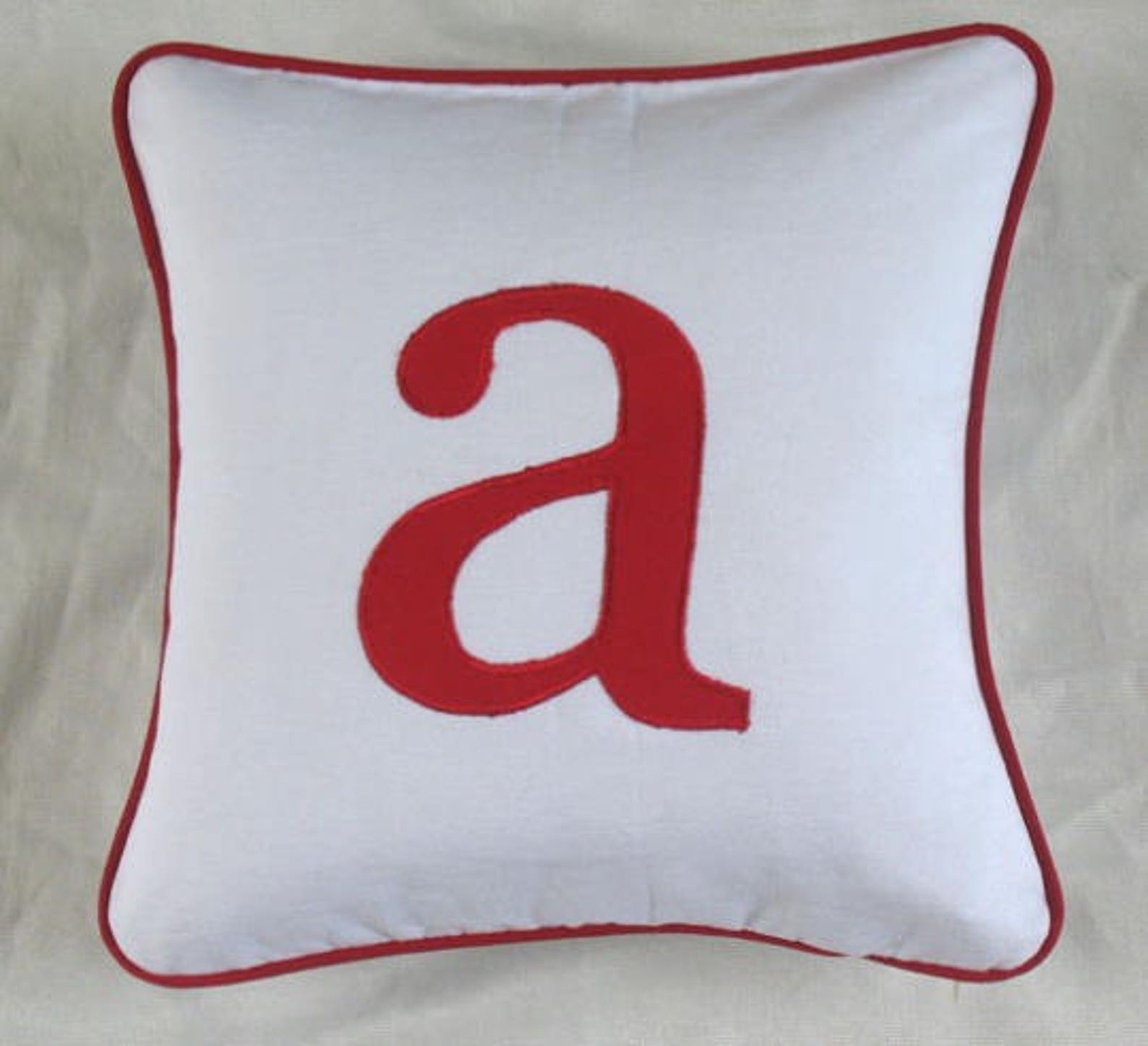 Monogram Pillow With Personalized Letter Custom Made. Choose Etsy