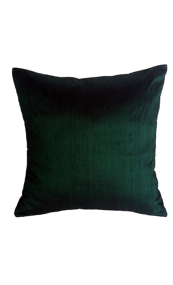 forest green pillows