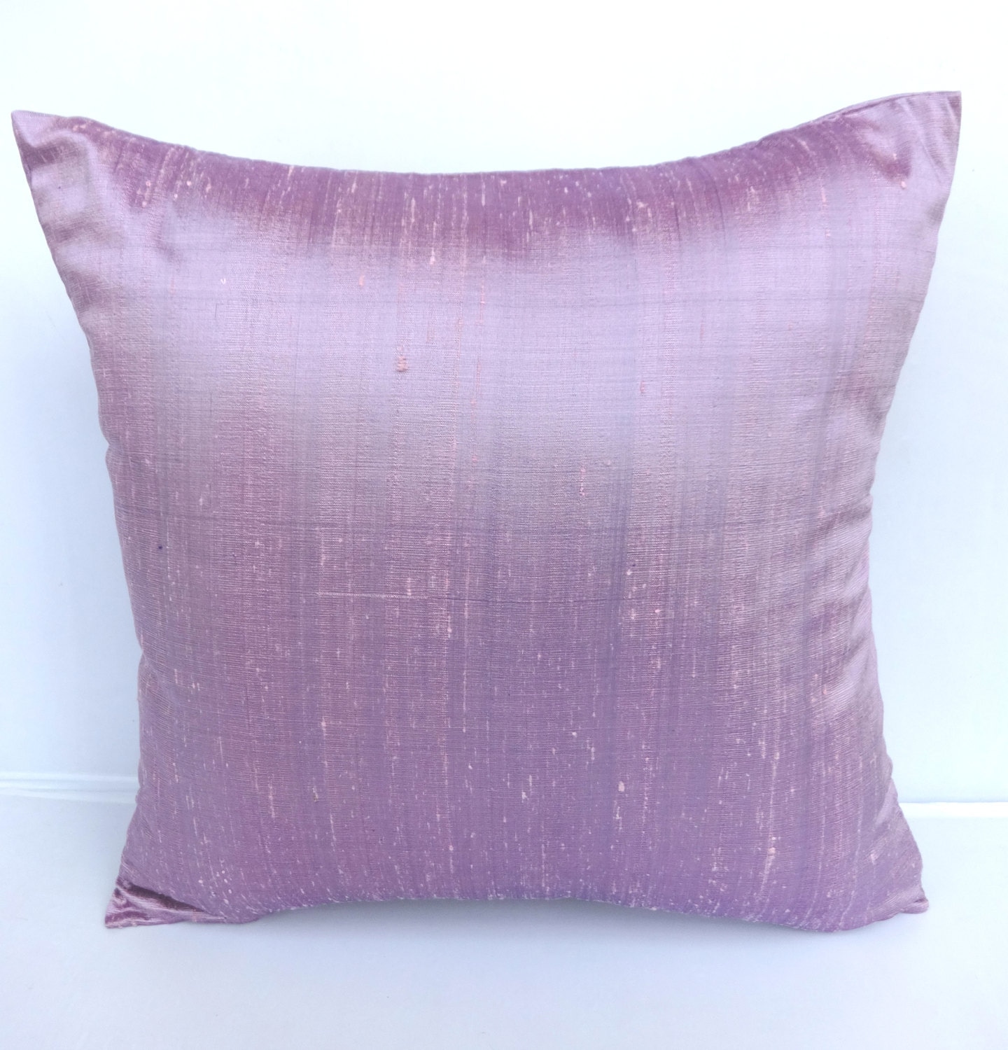 Lavender Dupioni Silk Decorative Pillow Cover Pastal Throw Etsy