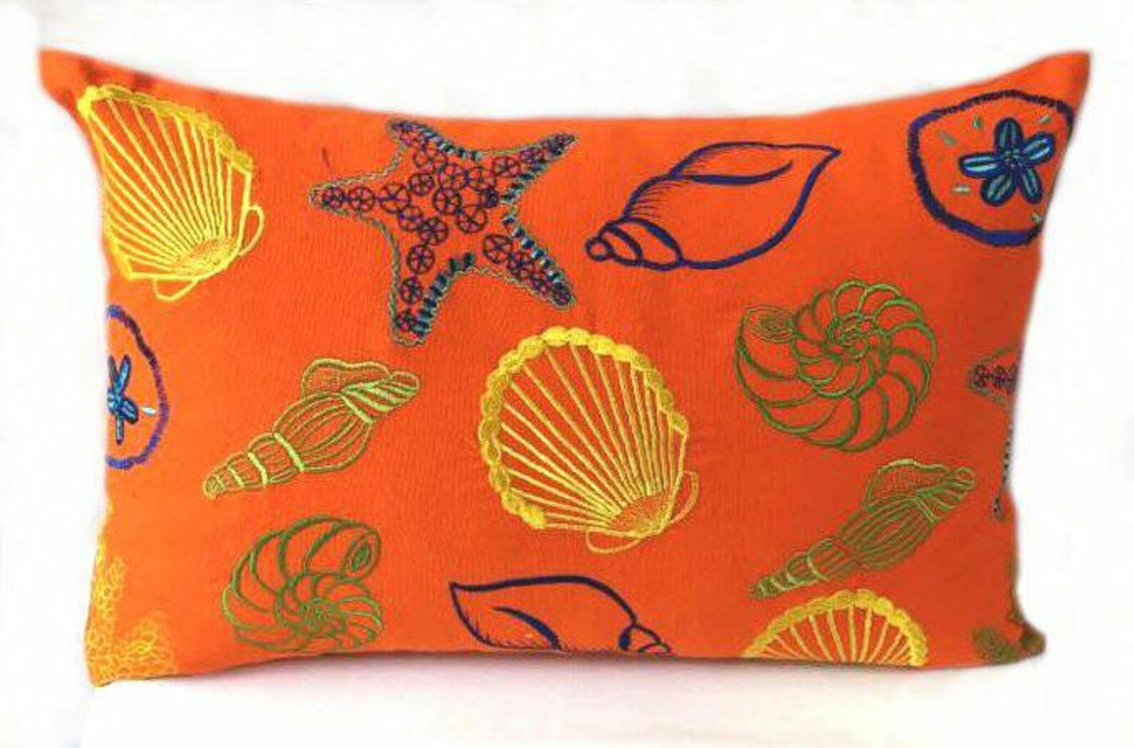 Sea Themed Pillow Cover. Deceretive Costal Pillow White Cover Etsy