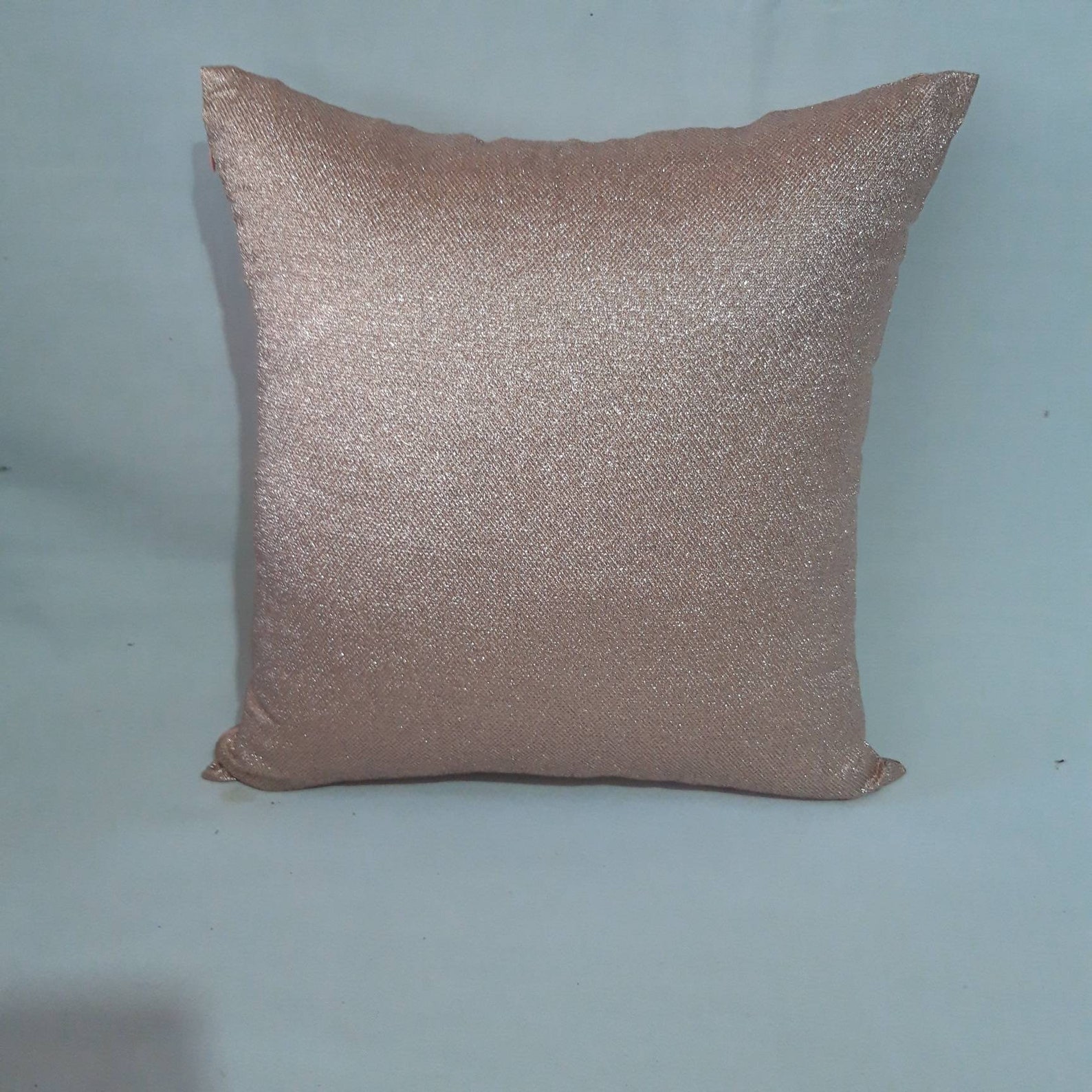 Rose gold pillow rose gold decorative throw pillow metallic Etsy