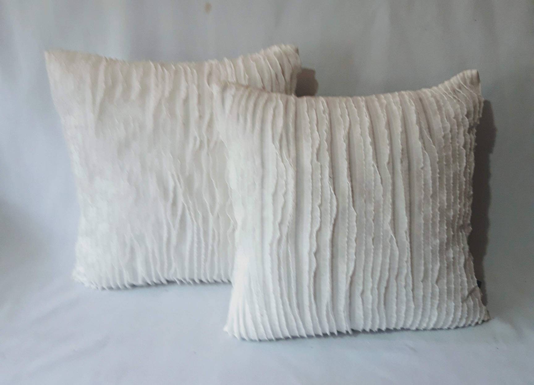 Off white cushion cover textured pillow Rustic pillow. Kids Etsy