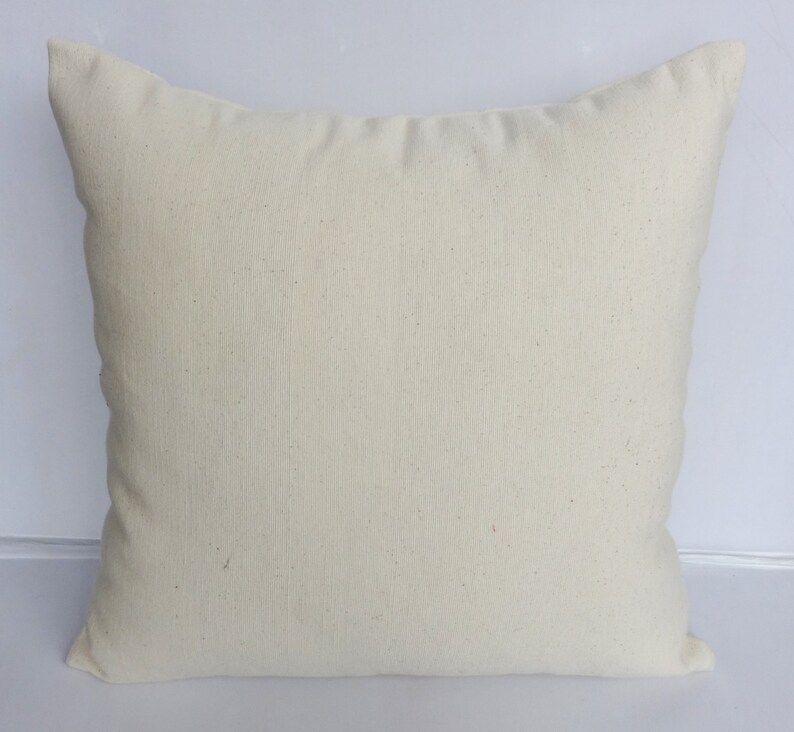 Pearl Button monogrammed cream pillow 18 inches choose your own colors Custom Made image 5