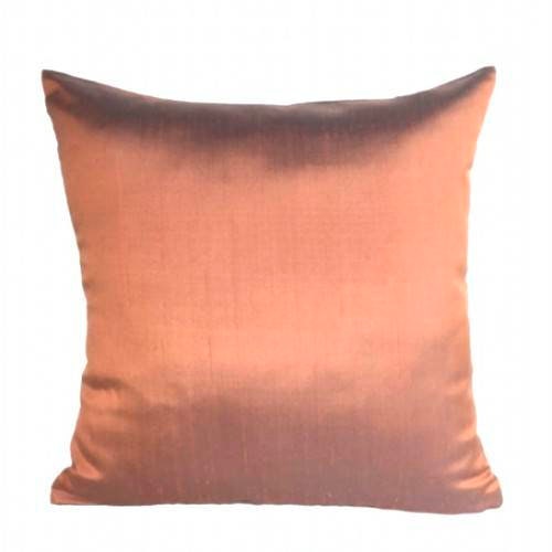 Patchwork 18x18 Pillow Cover / 18x18 Pink pillow cover / Orange 18 x 18  pillow / Aqua 18x18 Cushion Cover / 18x18 Cream Raw Silk Pillowcase